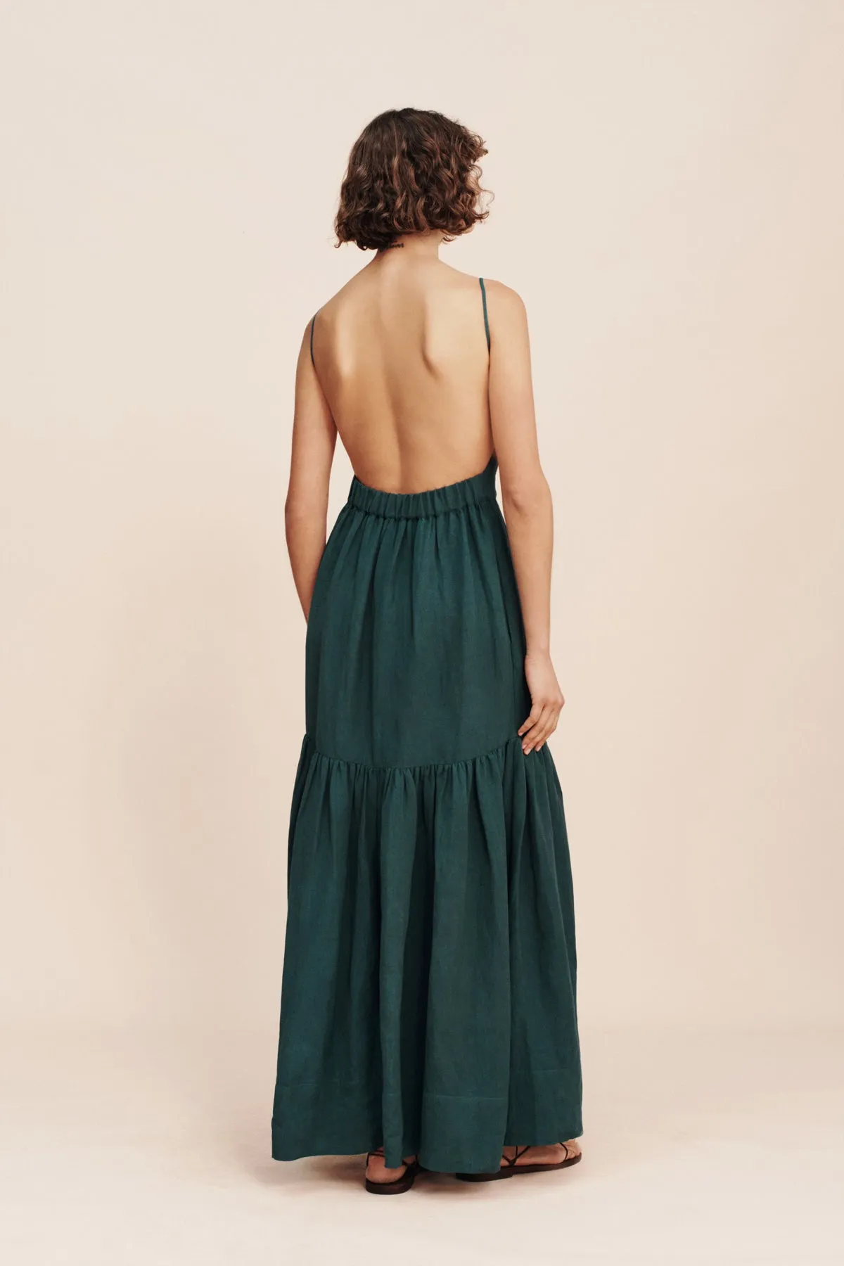 ELLIE DRESS - EVERGREEN sold by Posse product image thumbnail 5