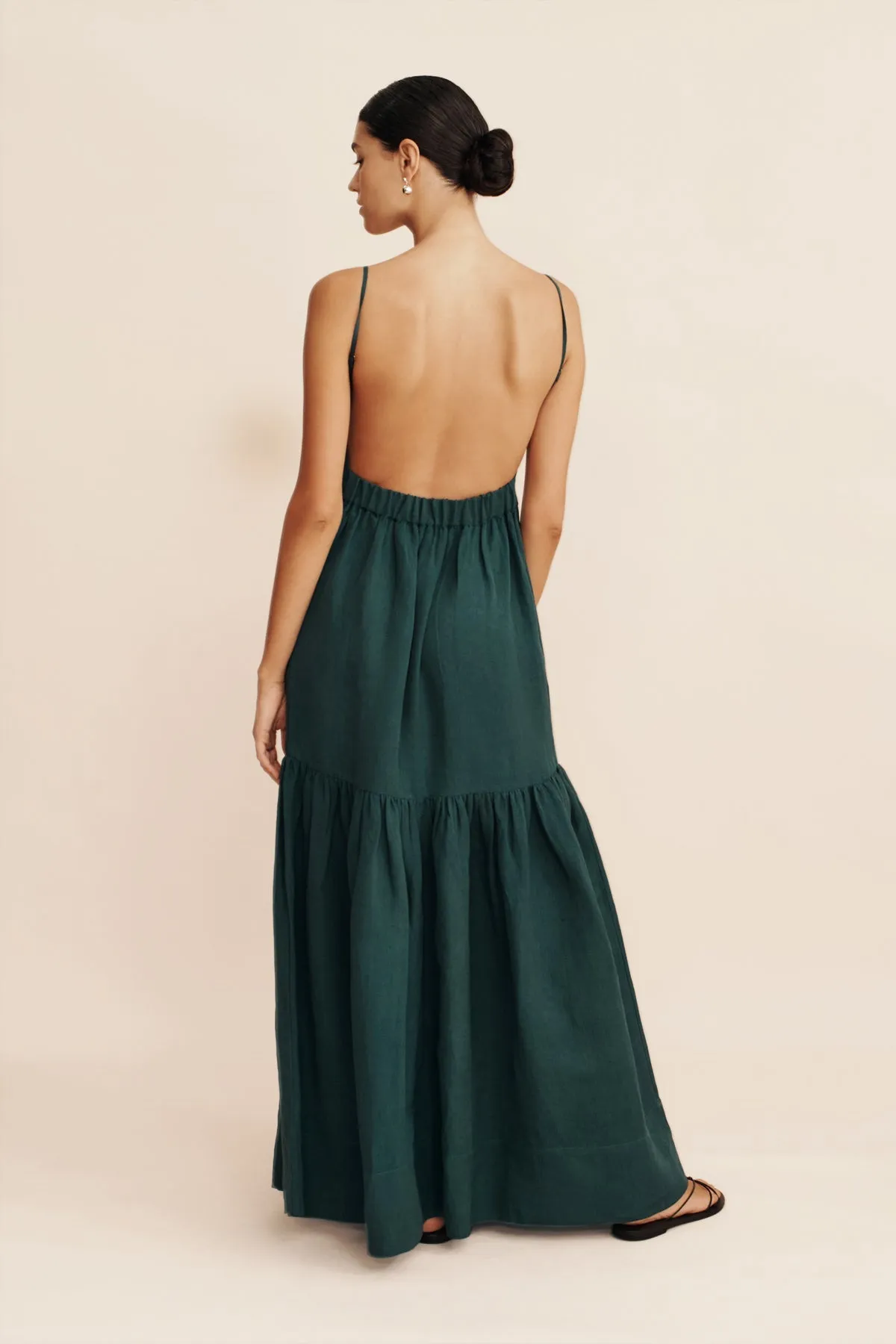 ELLIE DRESS - EVERGREEN sold by Posse product image thumbnail 2