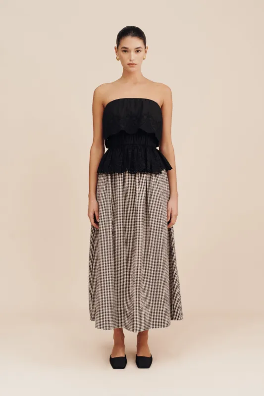 LUCAS SKIRT - GINGHAM sold by Posse