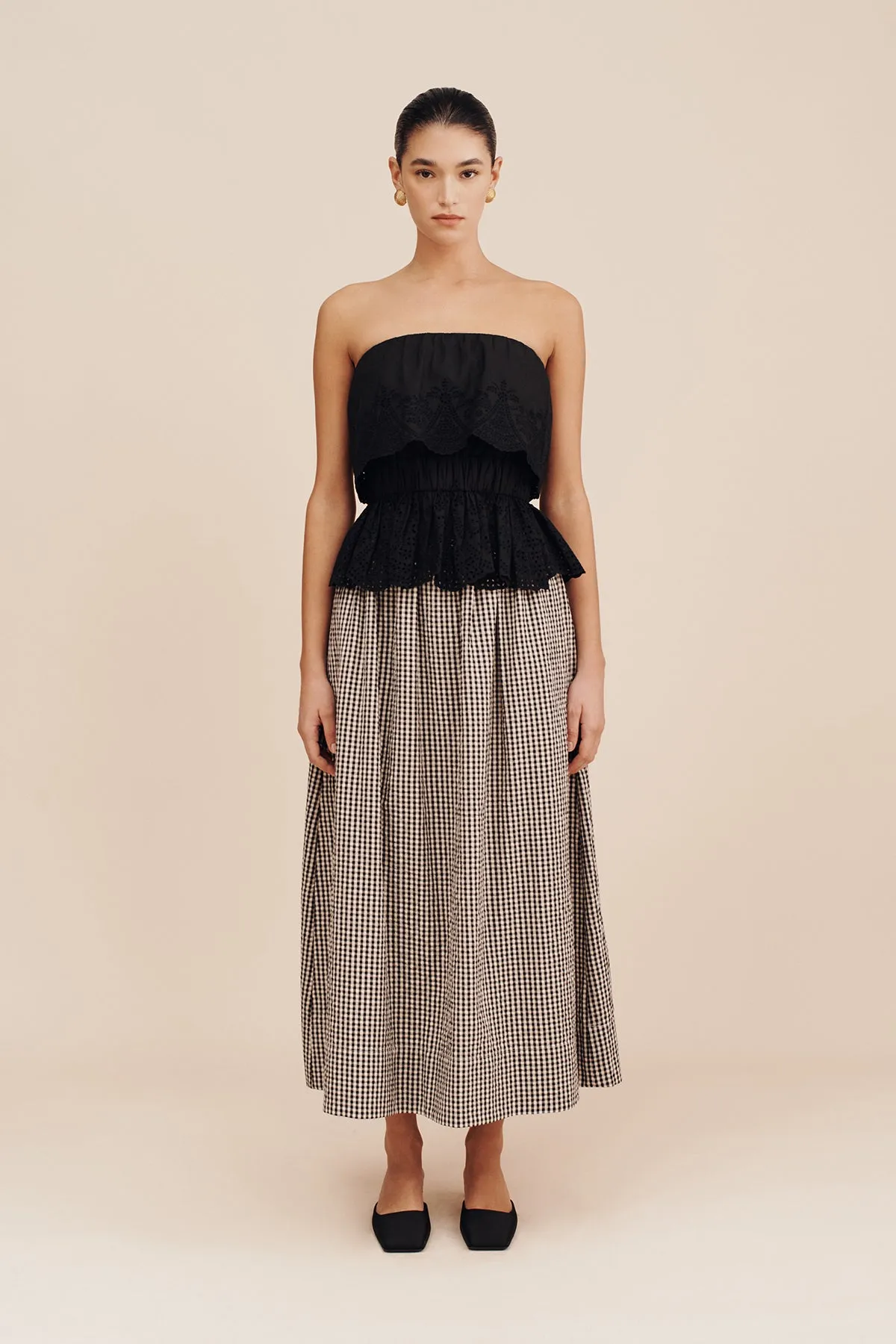 LUCAS SKIRT - GINGHAM sold by Posse