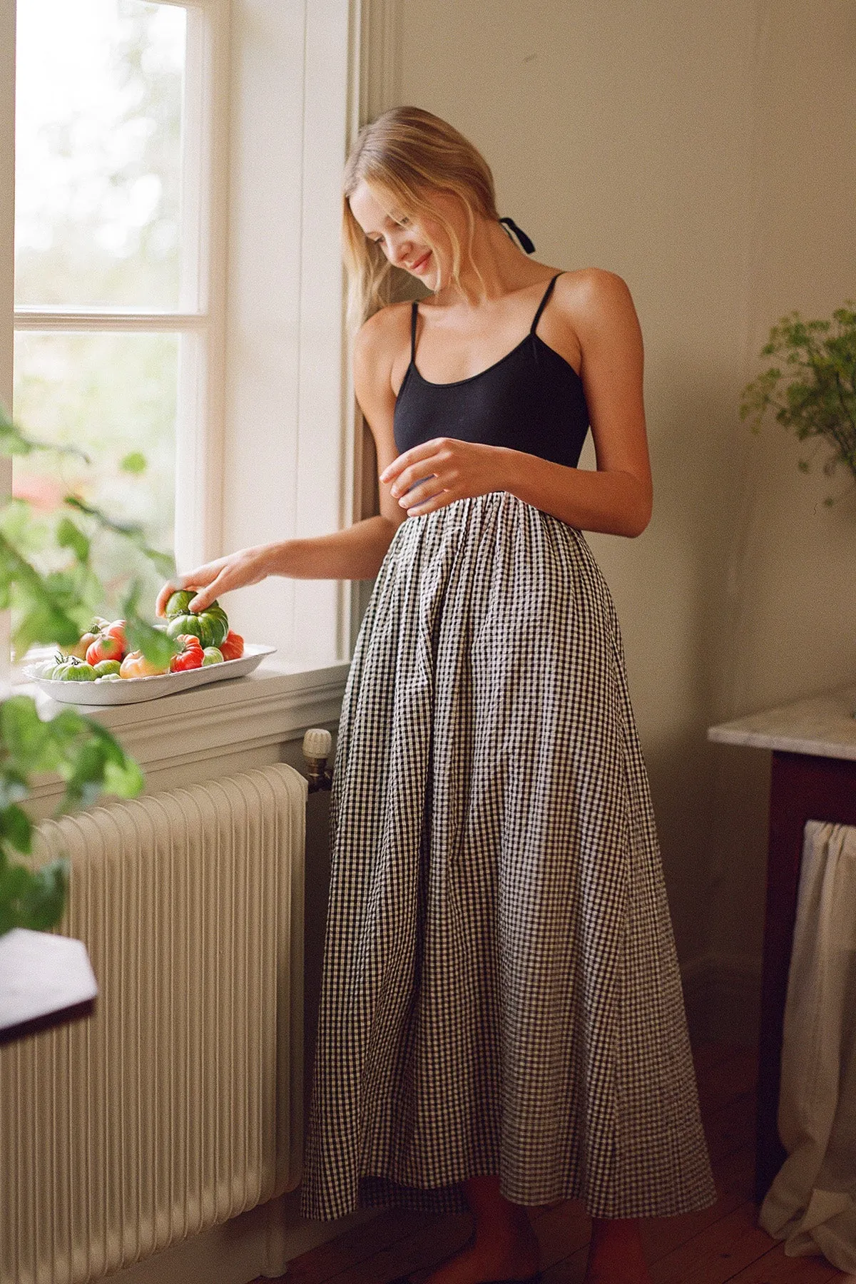 LUCAS SKIRT - GINGHAM sold by Posse product image thumbnail 2
