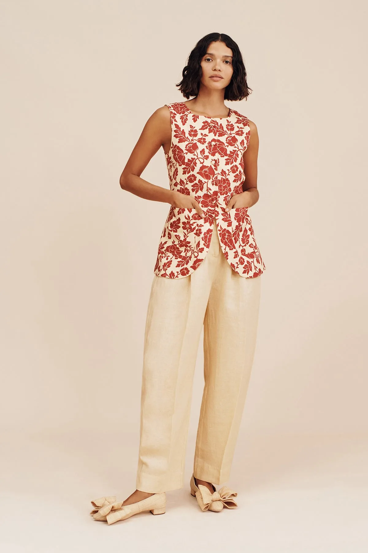 RIO TROUSER - DUSTY CITRON sold by Posse product image thumbnail 5