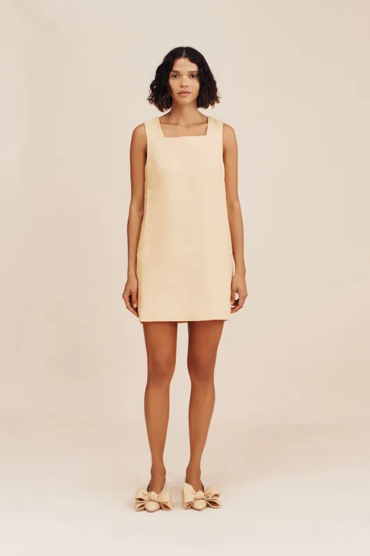 RIO SHIFT DRESS - DUSTY CITRON sold by Posse