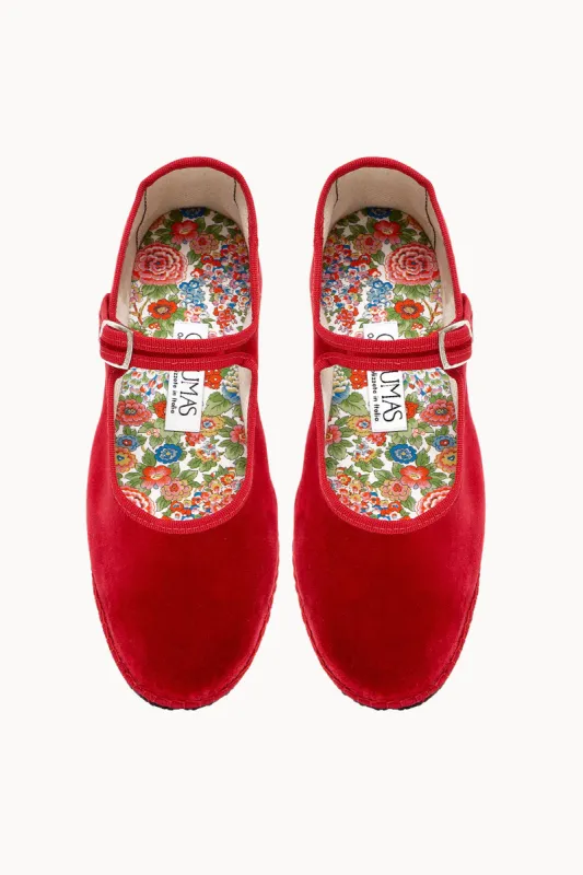 Boheme Mary Jane - Rosso sold by Posse