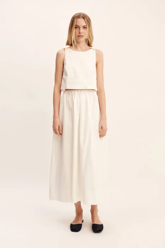 LUCAS SKIRT - CREAM sold by Posse