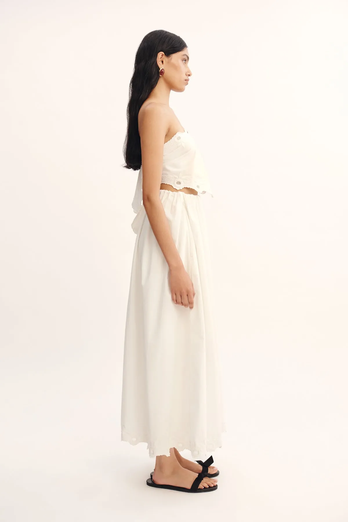 ANTOINETTE SKIRT - VINTAGE WHITE sold by Posse product image thumbnail 4