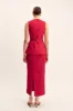 BONNIE PENCIL SKIRT - RED sold by Posse