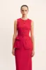BONNIE PENCIL SKIRT - RED sold by Posse