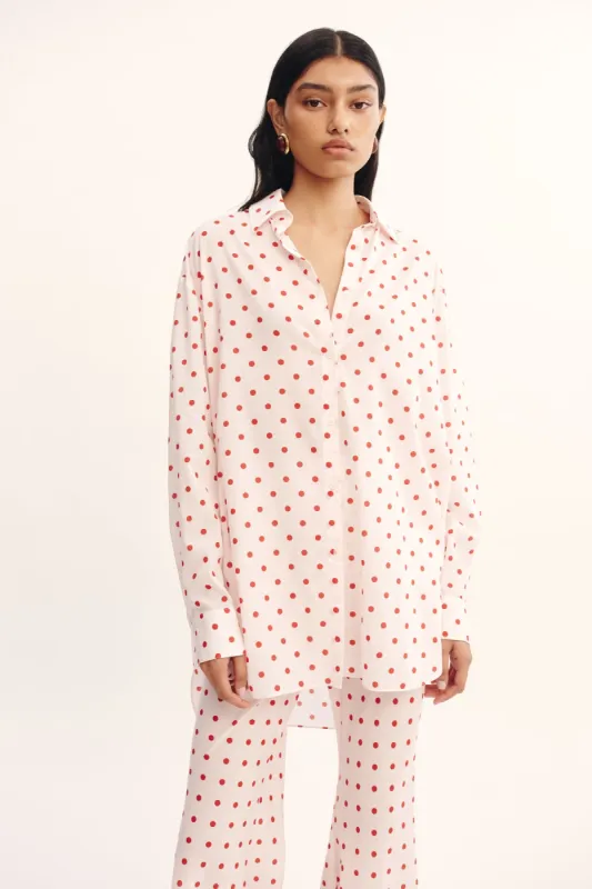 PALOMA SHIRT - PETITE POLKA DOT sold by Posse