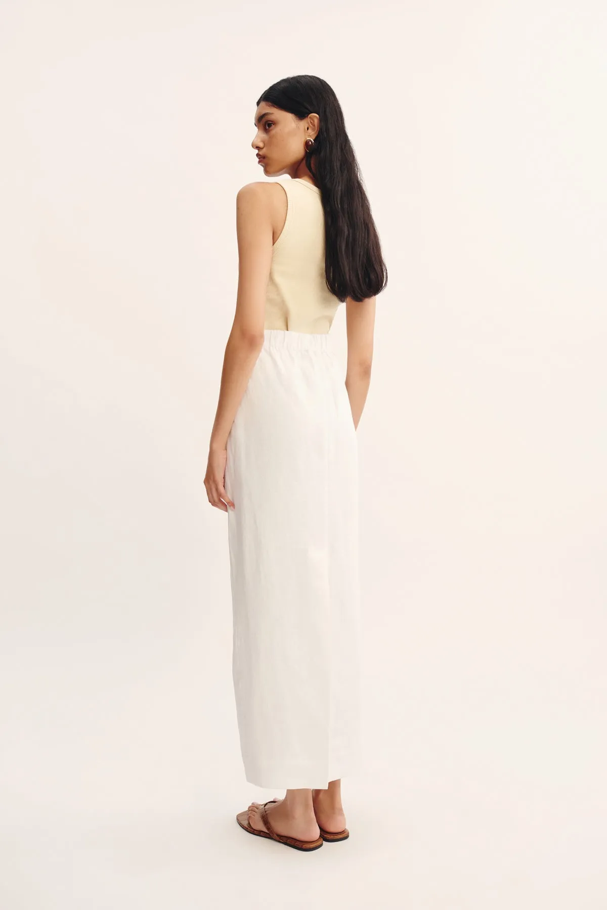BONNIE PENCIL SKIRT - IVORY sold by Posse product image thumbnail 2