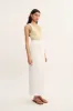 BONNIE PENCIL SKIRT - IVORY sold by Posse