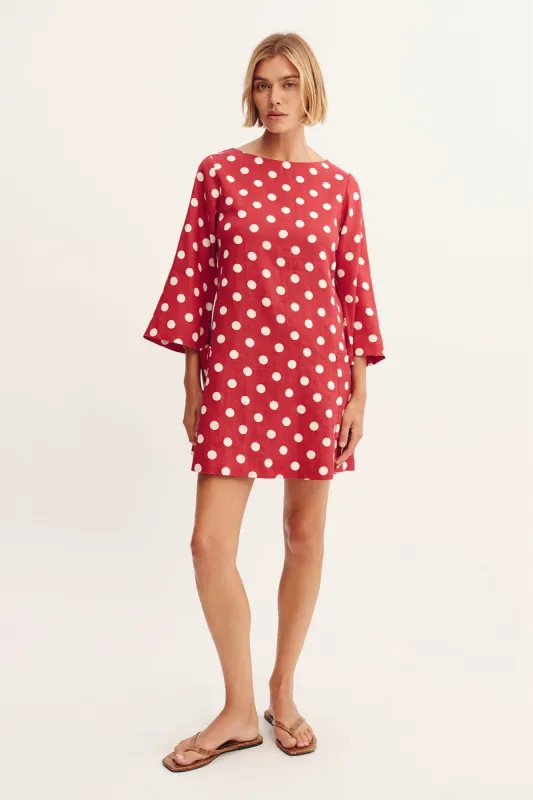 NINA MINI DRESS - POLKA DOT sold by Posse