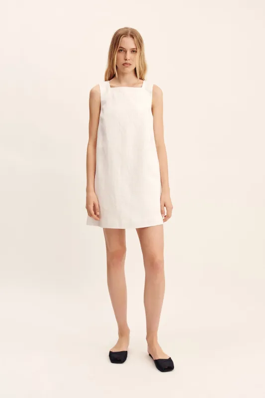 EMMA SHIFT DRESS - IVORY sold by Posse