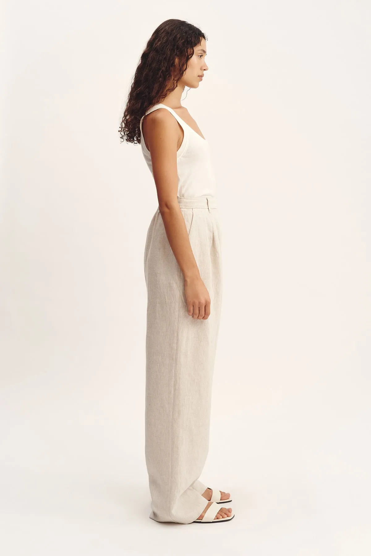 LOUIS TROUSER - NATURAL sold by Posse product image thumbnail 3