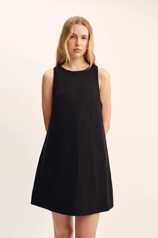 POPPY MINI DRESS - BLACK sold by Posse
