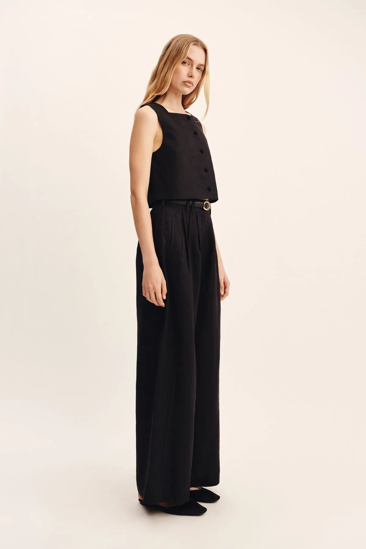 PARKER TROUSER - BLACK sold by Posse product image thumbnail 2