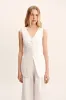 LORENZO TAILORED VEST - IVORY sold by Posse