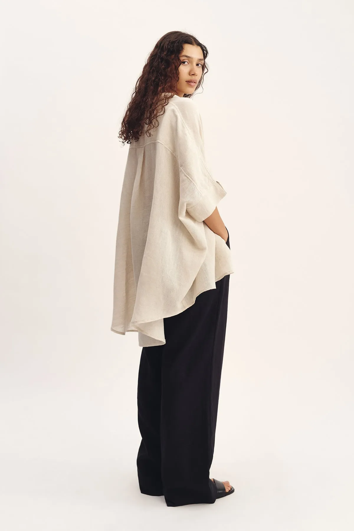 LULA SHIRT - NATURAL sold by Posse product image thumbnail 2