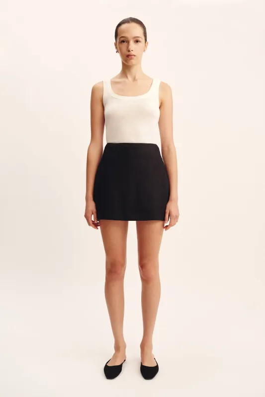 ALICE SKIRT - BLACK sold by Posse