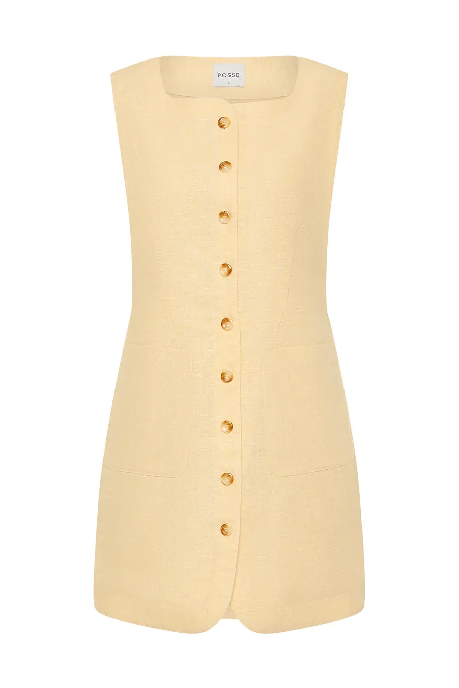 EMMA BUTTON DOWN DRESS sold by Posse product image thumbnail 5