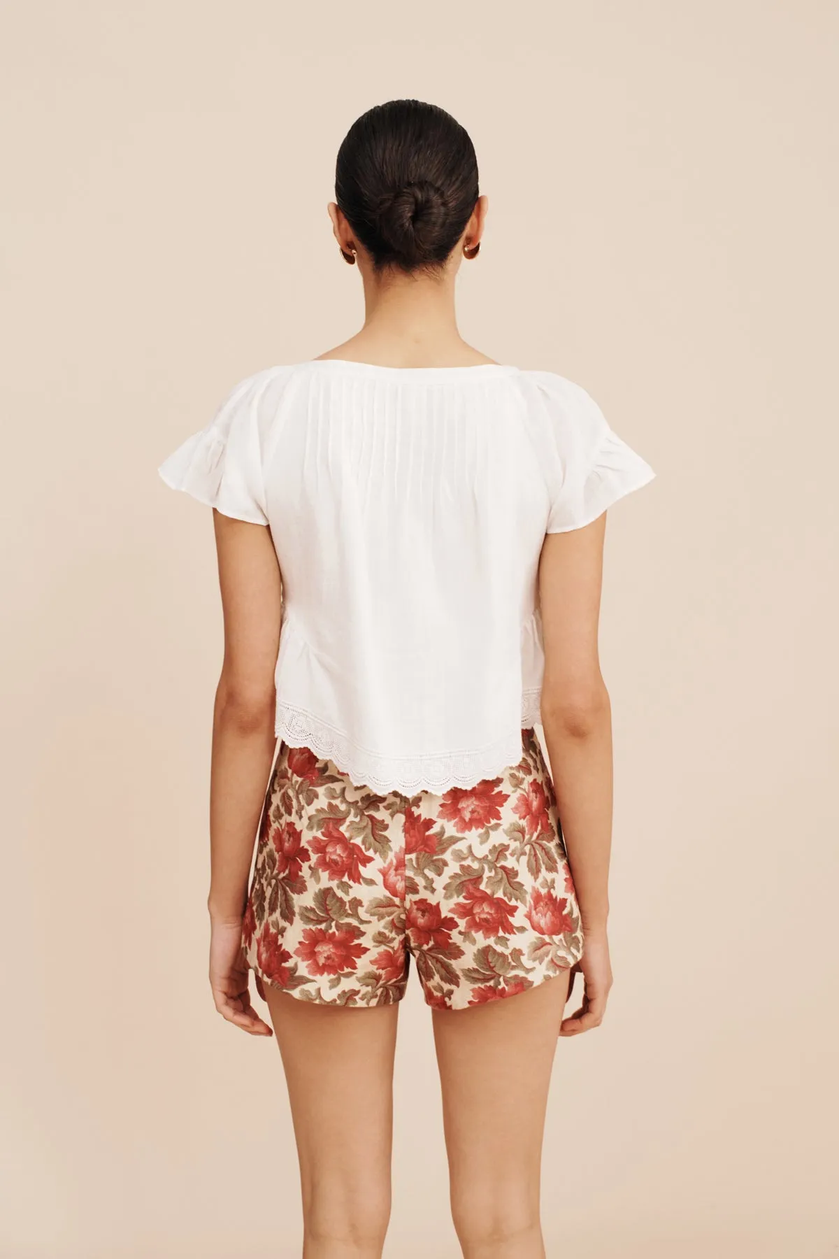 GRACE BLOUSE - VINTAGE WHITE sold by Posse product image thumbnail 4