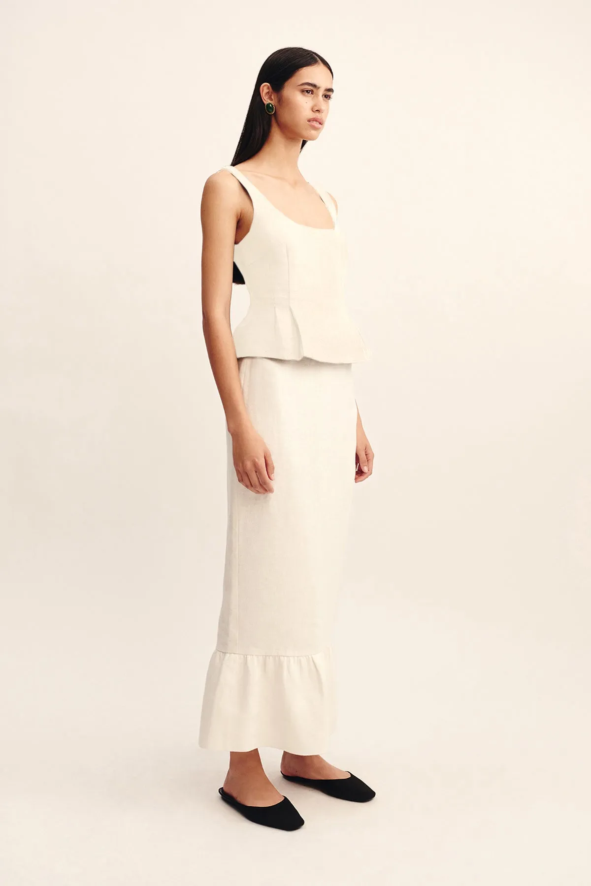 ROSALIE TOP - CREAM sold by Posse product image thumbnail 3