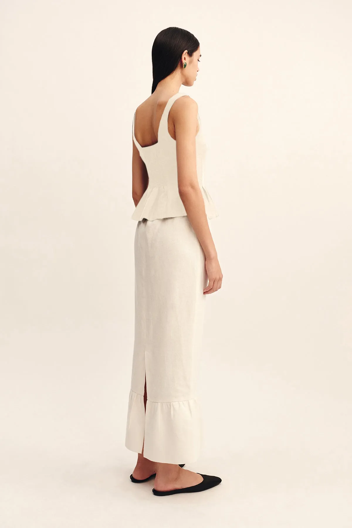 ROSALIE TOP - CREAM sold by Posse product image thumbnail 4