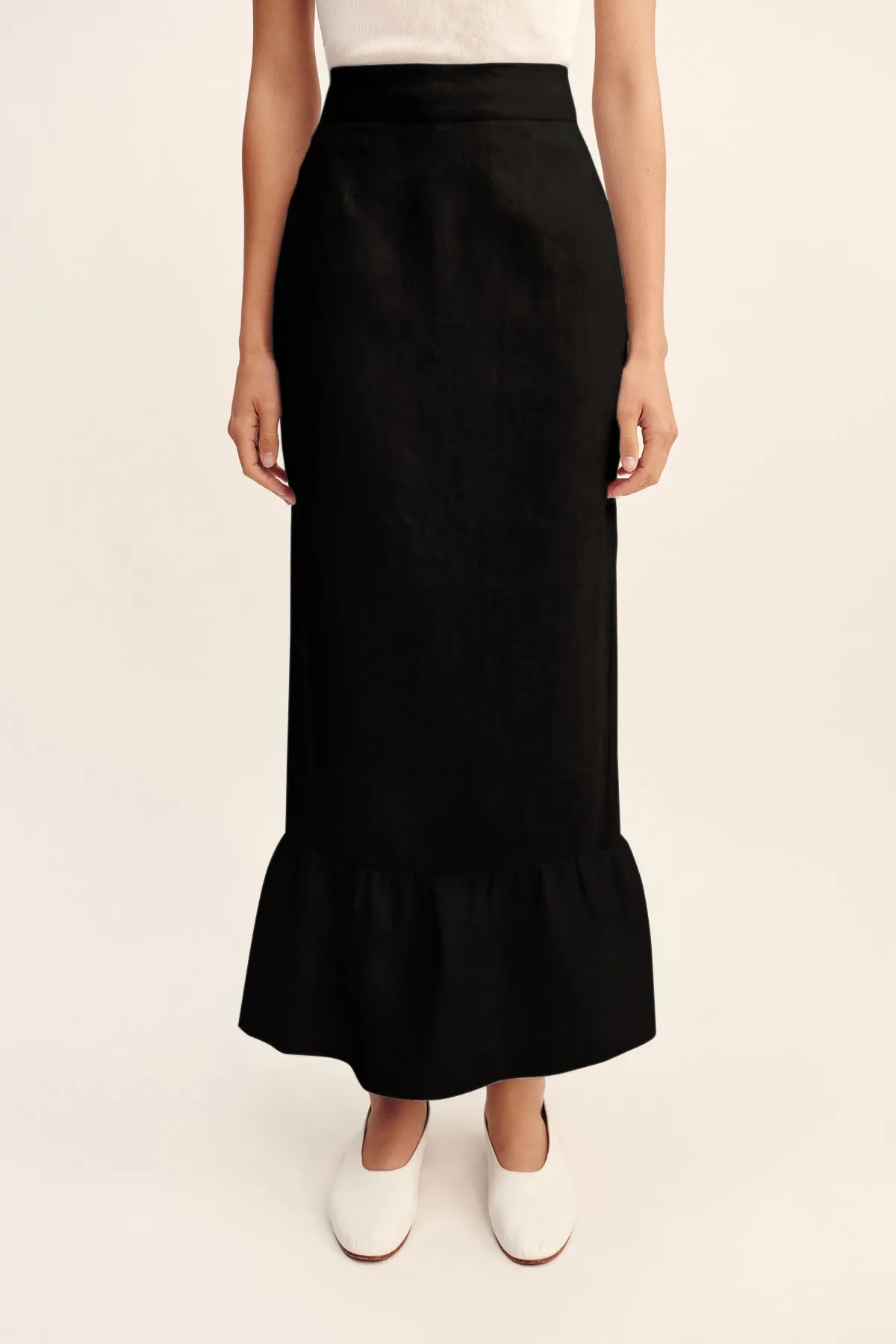 MATILDA COLUMN SKIRT - BLACK sold by Posse product image thumbnail 4