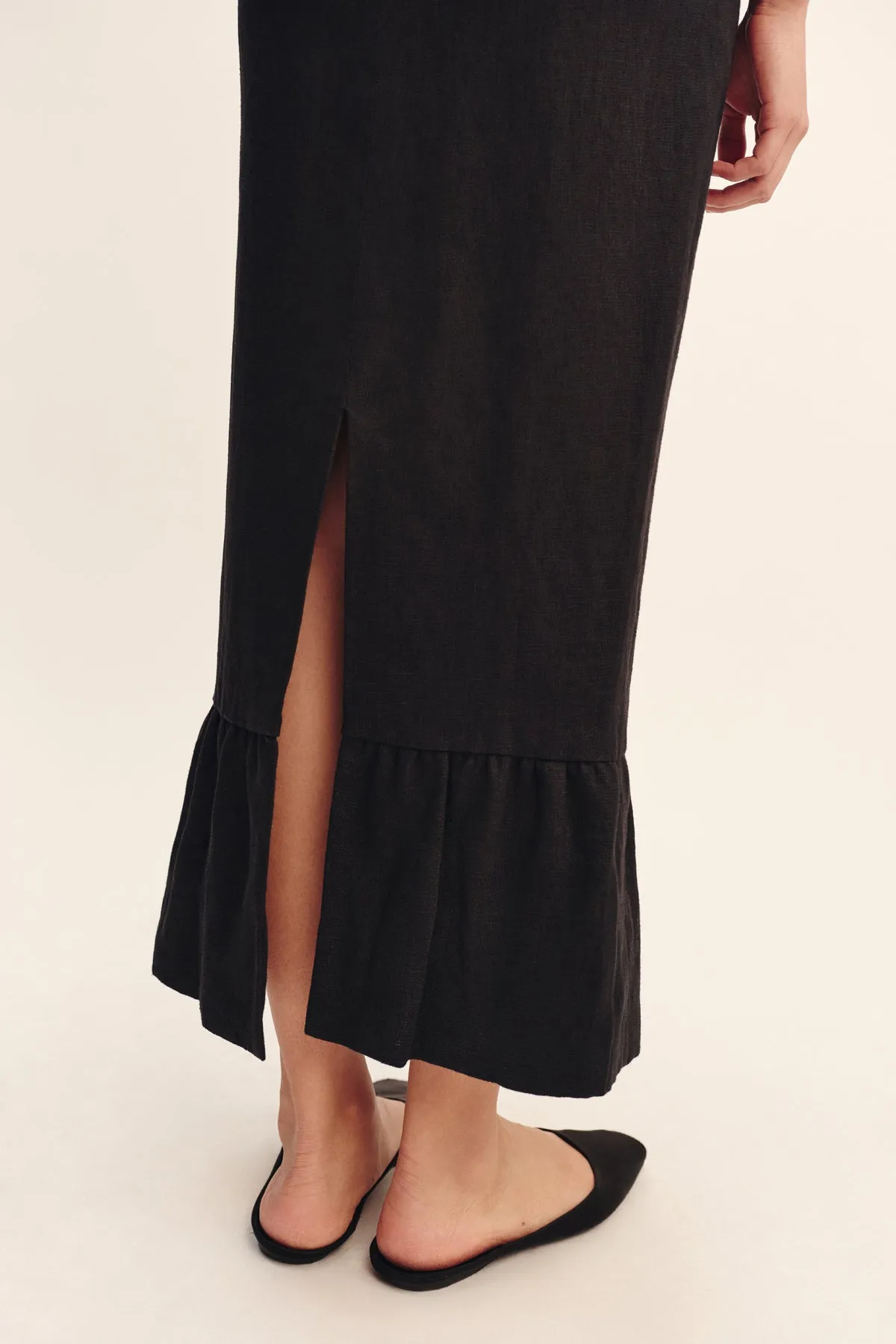 MATILDA COLUMN SKIRT - BLACK sold by Posse product image thumbnail 5