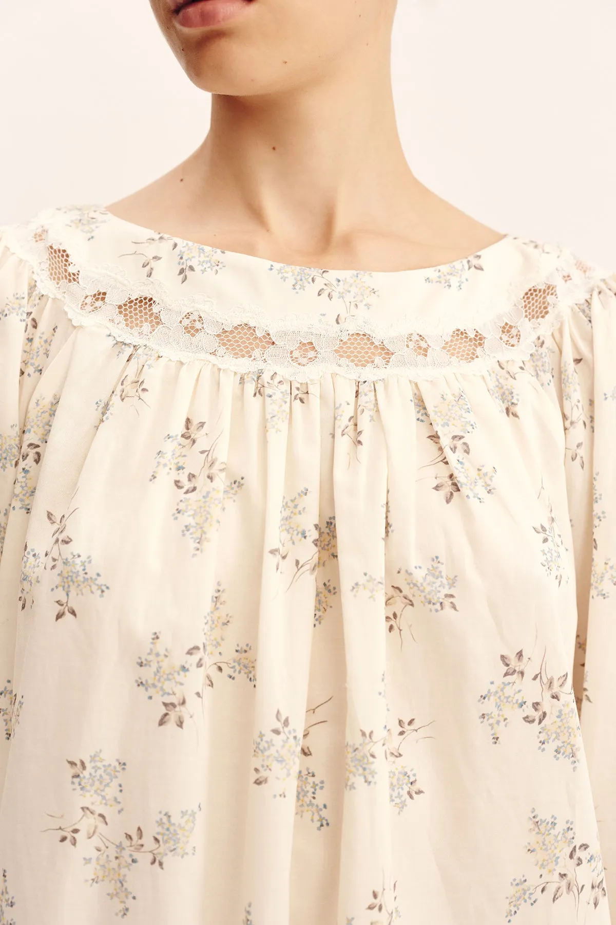 ELODIE DRESS - BLUE BLOOMS sold by Posse product image thumbnail 2