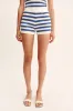 ARI SHORT - BLUE STRIPE sold by Posse
