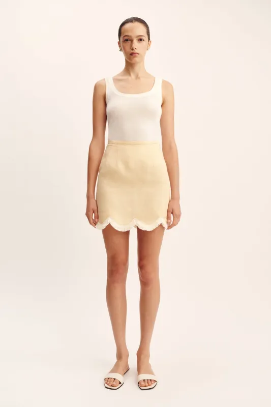 FINLEY TANK - CREAM sold by Posse