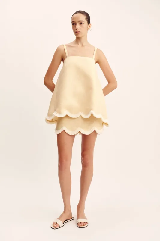 Baserange Hewn Strap Top in Tactile | Parallel