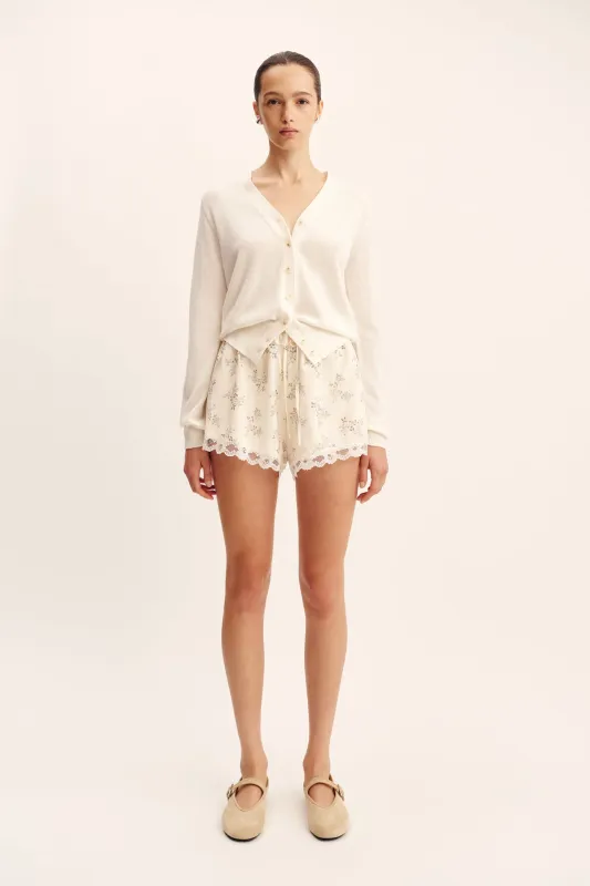 ELODIE SHORT - BLUE BLOOMS sold by Posse