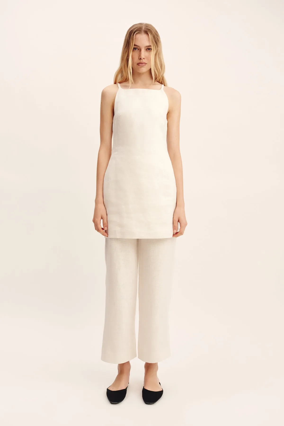 NOELLE PANT - CREAM sold by Posse