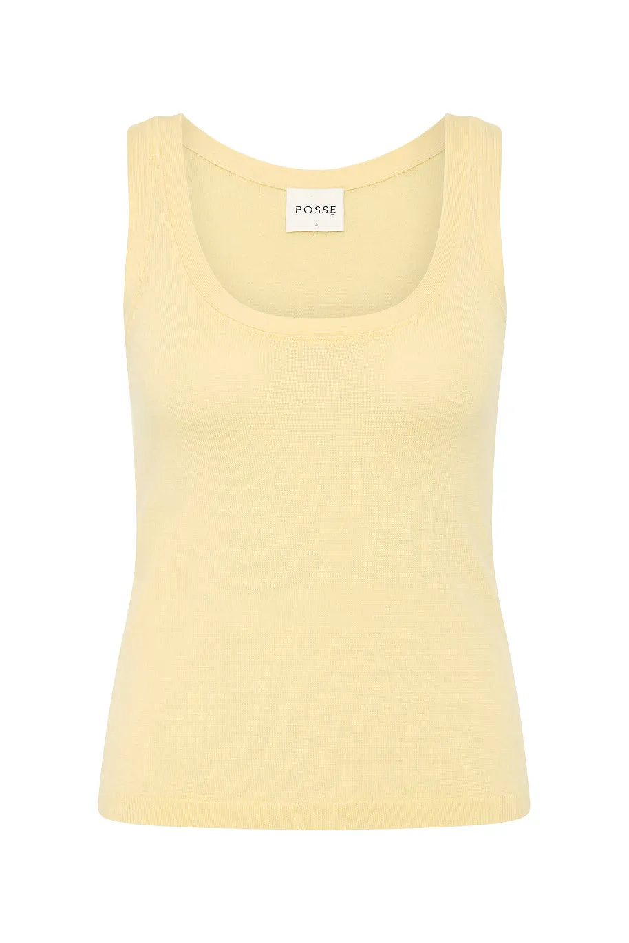 FINLEY TANK - BUTTER YELLOW sold by Posse product image thumbnail 5