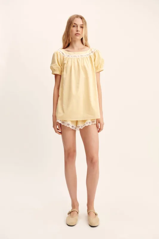 MARILYN BLOUSE - LIMONCELLO sold by Posse