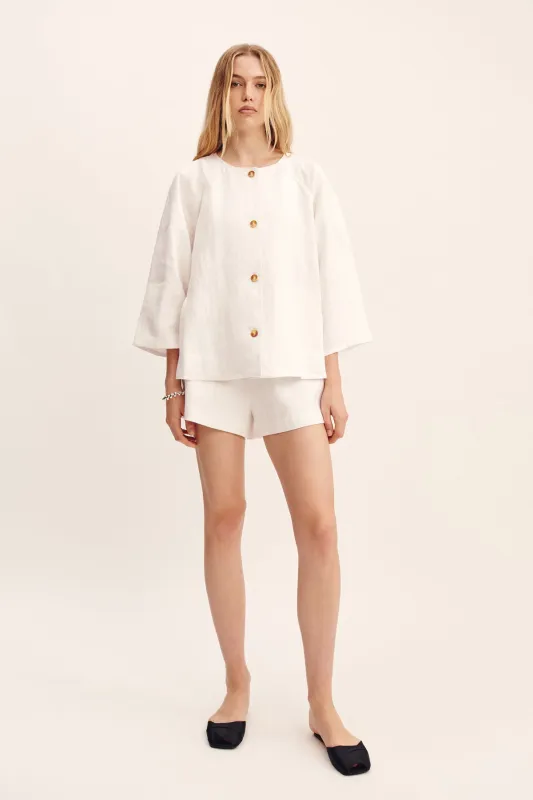 PERRI SHORT - IVORY sold by Posse
