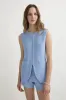 HARLAN VEST - BLUE sold by Posse