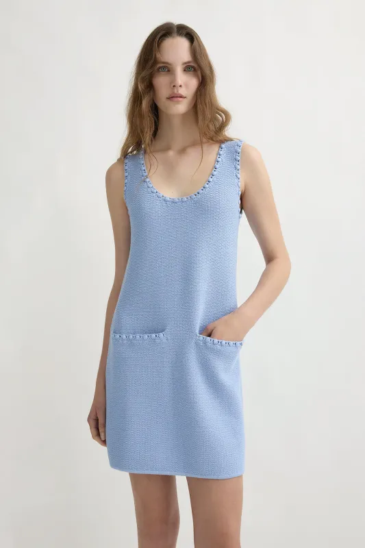 HARLAN MINI DRESS - BLUE sold by Posse