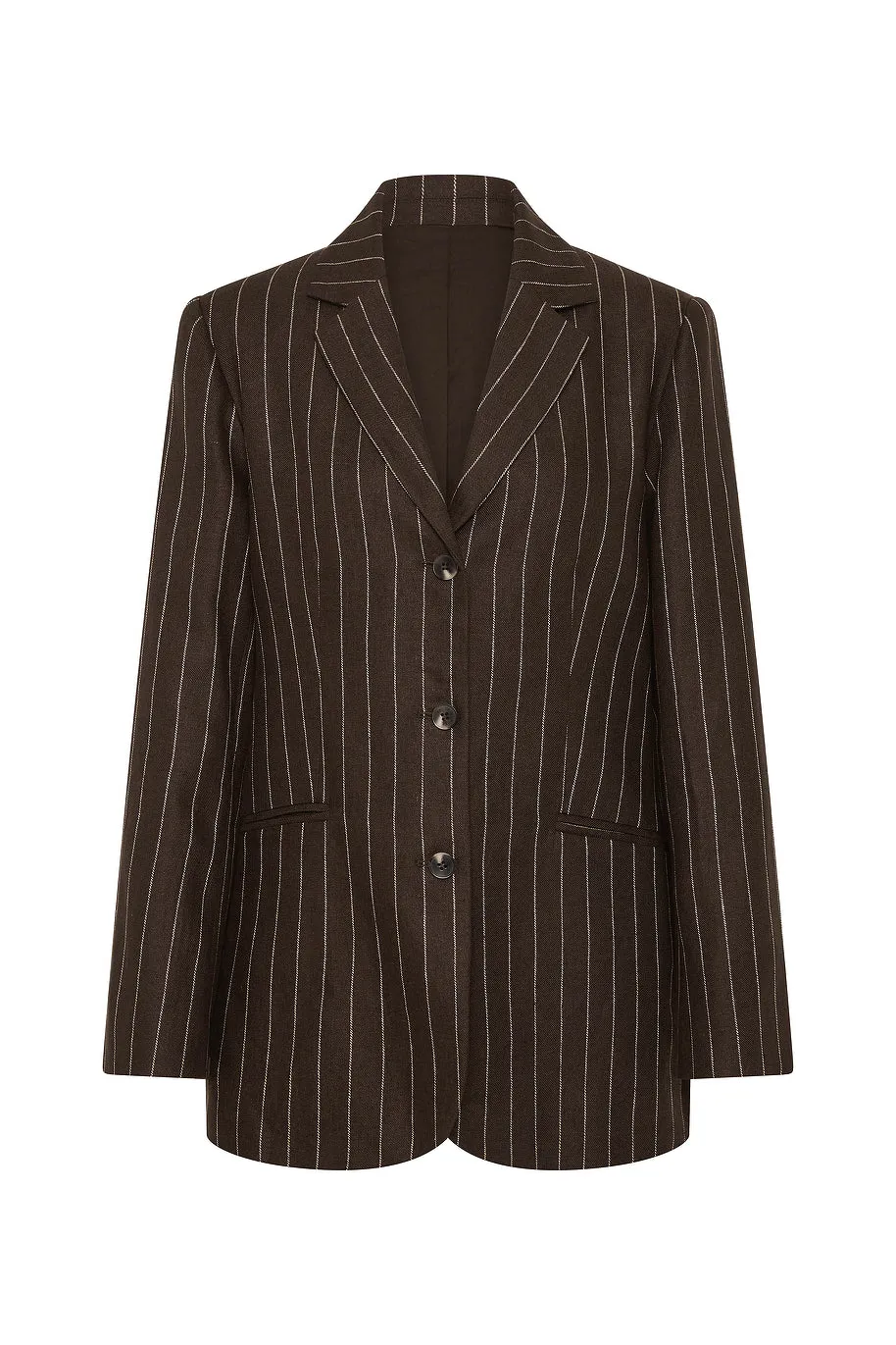 LEON BLAZER - CHOCOLATE CREAM PINSTRIPE sold by Posse product image thumbnail 5