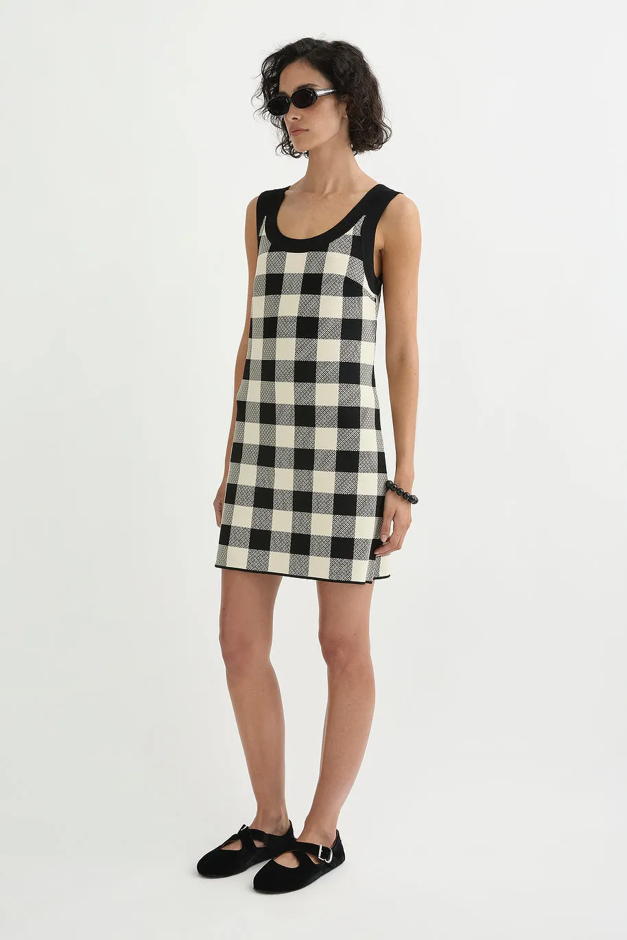 PIPPA MINI DRESS - HERITAGE PLAID sold by Posse product image thumbnail 3