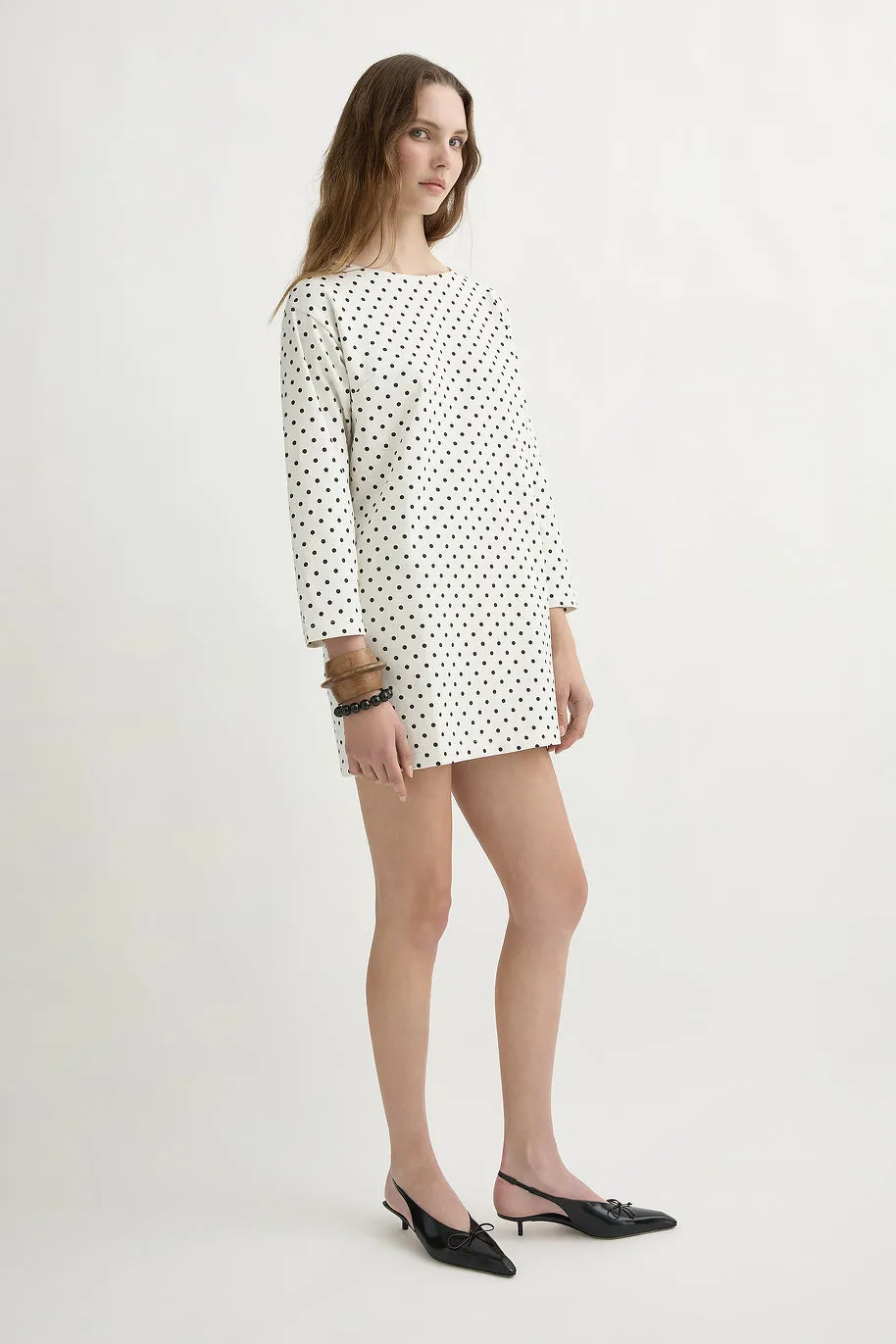 BEA LONG SLEEVE DRESS sold by Posse product image thumbnail 3