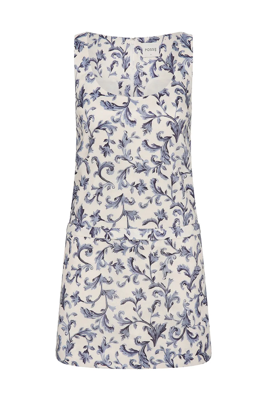 RUE MINI DRESS - BLUE BAROQUE sold by Posse product image thumbnail 5