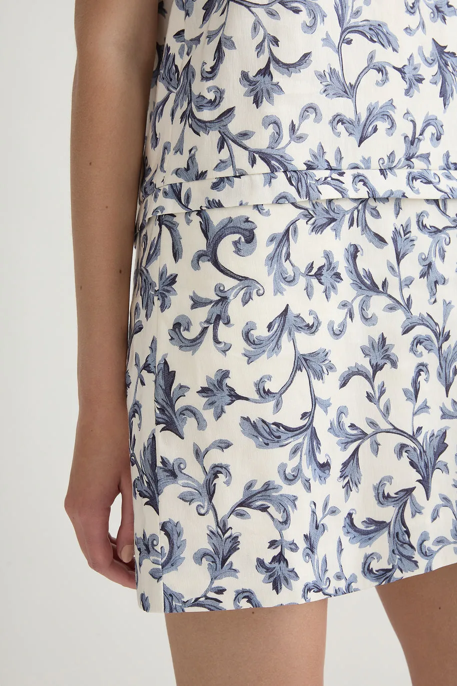 RUE MINI DRESS - BLUE BAROQUE sold by Posse product image thumbnail 3
