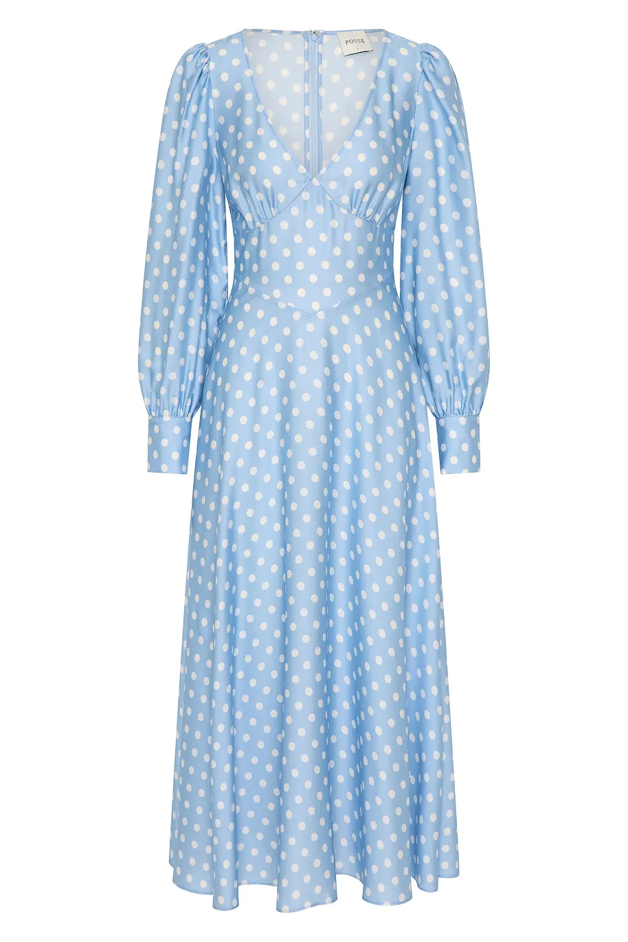 TILLIE DRESS - BLUE POLKA DOT sold by Posse product image thumbnail 4