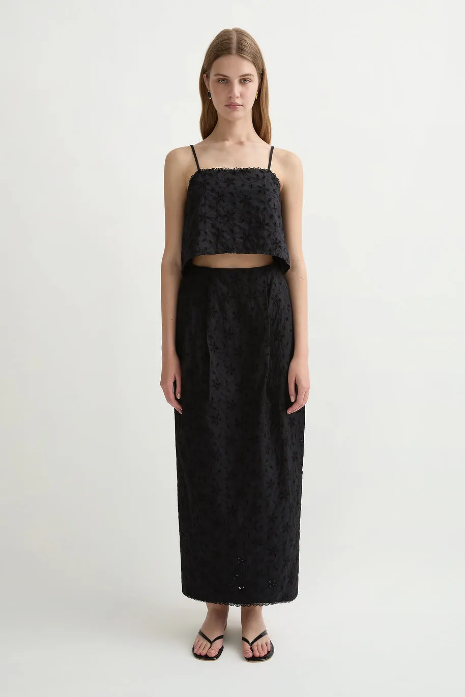 SALMA TOP - BLACK sold by Posse product image thumbnail 2