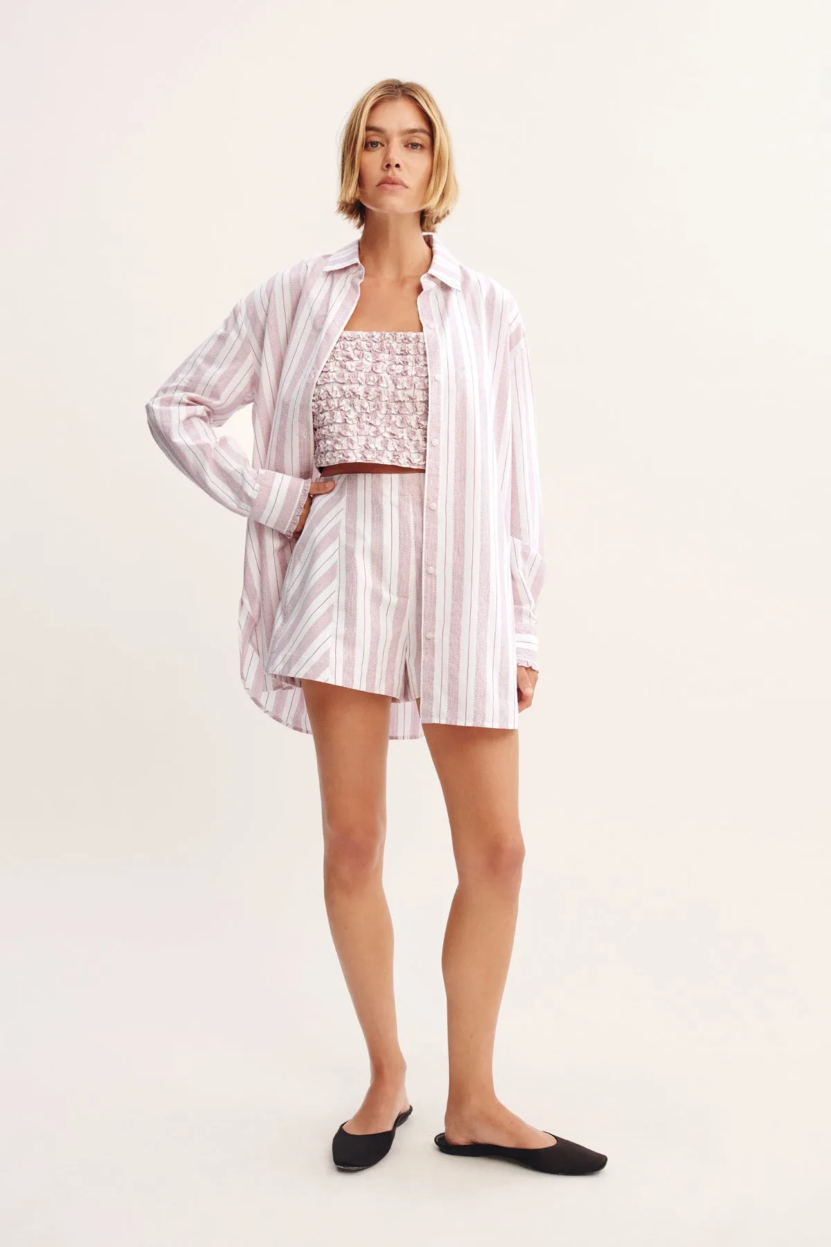 LENA SHORT - VINTAGE STRIPE sold by Posse product image thumbnail 3