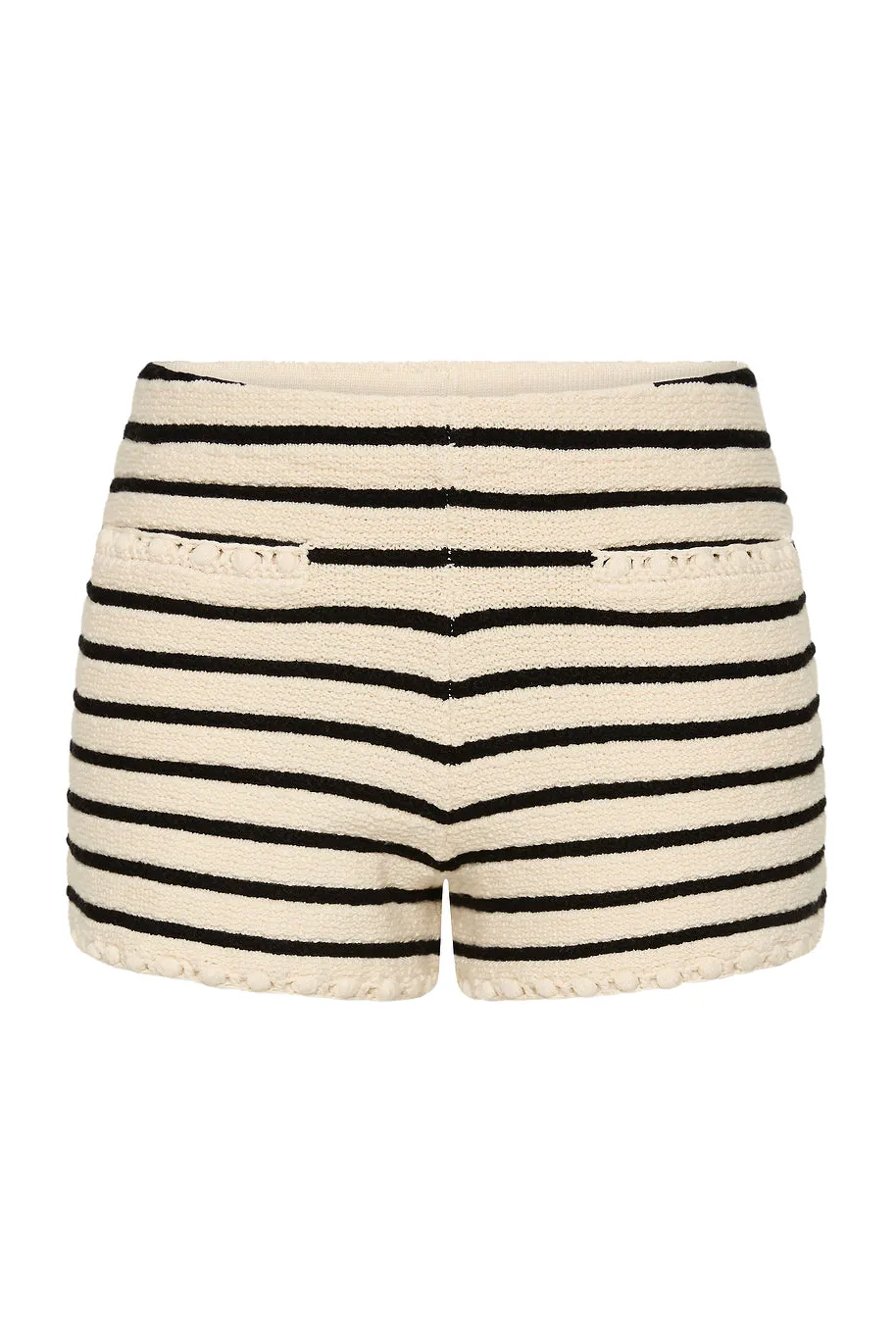 HENRY SHORT - CREAM & BLACK sold by Posse product image thumbnail 5