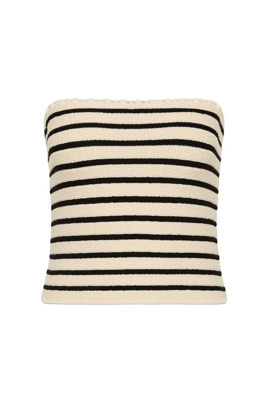 HENRY TOP - CREAM & BLACK sold by Posse product image thumbnail 5